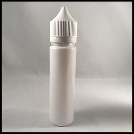Chiny Biała butelka z tworzywa sztucznego 60 ml, okrągłe, masowe butelki z etykietami Unicorn dostawca