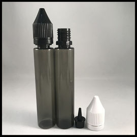 Chiny Pharmaceutical Unicorn Pen Bottles, Wytrzymałe czarne 30 ml butelki z zakraplaczem dostawca