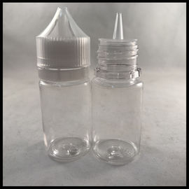 Chiny 30 ml przezroczyste plastikowe butelki z zakraplaczem, butelki farmaceutyczne 30 ml z tworzywa sztucznego dostawca