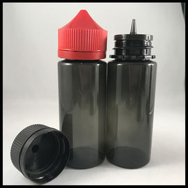 Chiny Czarne butelki z kroplomierzem Unicorn 120ml do płynów bez toksycznego zdrowia i bezpieczeństwa dostawca