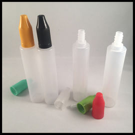 Chiny PE Półprzezroczyste puste plastikowe butelki z zakraplaczem, 30 ml plastikowe butelki do wyciskania dostawca