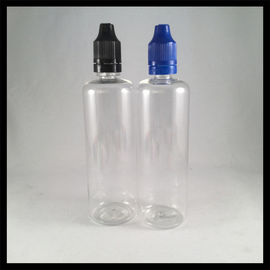 Chiny Plastikowe butelki z zakraplaczem o dużej pojemności 100 ml, przezroczyste plastikowe butelki z zakraplaczem do oczu dostawca