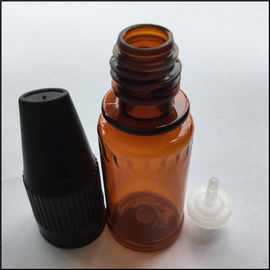 Chiny 10 ml butelki z zakraplaczem Amber Eye, plastikowe butelki z zakraplaczem o pojemności 10 ml dostawca