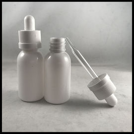 Chiny Białe szklane / plastikowe butelki z pipetą Zdrowie i bezpieczeństwo w przypadku opakowań medycznych dostawca