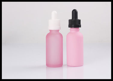 Chiny Różowe butelki szklane z olejkiem eterycznym o niestandardowym rozmiarze z zakrętką zabezpieczającą przed dziećmi dostawca