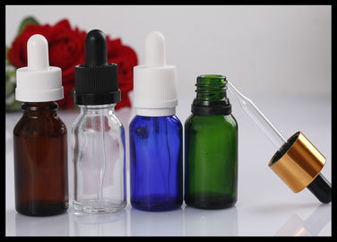 Chiny Amber Essential Oil Glass Butelka z zakraplaczem do kosmetycznej Pacakge Acid Base Resistance dostawca