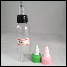 Chiny 30ml / 60ml Plastikowa zakrętka z zakrętką Butelka z kształtem zakrętki Klasa farmaceutyczna dostawca