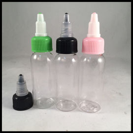 Chiny Wysokiej jakości plastikowa butelka kroplomierzem 60 ml, 30 ml plastikowa butelka z zakrętką Twist dostawca