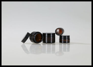 Chiny Brązowy Amber Glass Słoik Kosmetyczny Krem 5g 10g 20g 30g 50g Pusty Pojemniki Do Makijażu dostawca