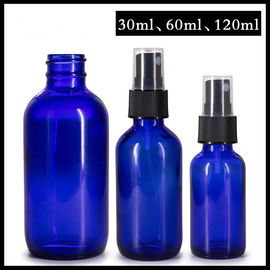 Chiny Niebieska szklana butelka w sprayu 30ml 60ml 120ml Do kosmetyczna balsam / perfumy dostawca