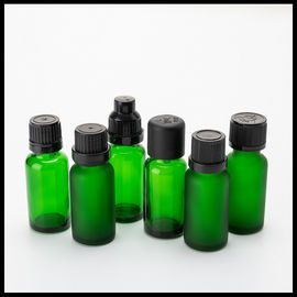 Chiny Butelki szklane z zielonego olejku eterycznego Pojemność 20 ml Materiał nadający się do recyklingu Bez BPA dostawca