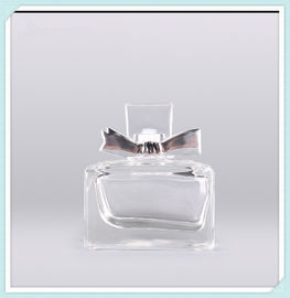 Chiny Małe przezroczyste szklane butelki perfum, przenośny pojemnik na perfumy 5 ml dostawca