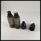 Czarne przezroczyste butelki z zakraplaczem, plastikowe butelki z zakraplaczem klasy medycznej dostawca