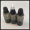 Małe czarne butelki z zakraplaczem PET10ml do stabilizacji chemicznej opakowań perfum dostawca