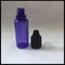 Fioletowe butelki z płynem PET E, plastikowe butelki PET z wyciskanym pojemnikiem o pojemności 15 ml dostawca