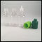 Małe plastikowe butelki z płynem PET E, przezroczysta farmaceutyczna butelka z zakraplaczem do uszu dostawca