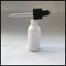 Białe plastikowe butelki z pipetą PET Drukowanie etykiet 30 ml z zabezpieczeniem przed dziećmi dostawca