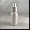 Białe szklane / plastikowe butelki z pipetą Zdrowie i bezpieczeństwo w przypadku opakowań medycznych dostawca