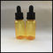Pomarańczowe plastikowe butelki pipetowe Food Grade do pakowania płynnych aromatów dostawca