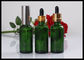 30 ml Butelka z zielonego szkła Butelka olejków eterycznych Butelka kosmetycznych płynów dostawca