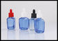 Kwadratowe szklane butelki z olejkiem eterycznym 30ml E Pojemniki szklane z okrągłym kształtem dostawca