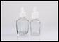 Kwadratowe szklane butelki z olejkiem eterycznym 30ml E Pojemniki szklane z okrągłym kształtem dostawca