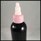 Czarny plastik PET Twist Cap Kształt butelki z zabezpieczeniem przed dziećmi i bezpieczeństwem dostawca