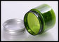 Zielone puste słoiki z kremem do twarzy o pojemności 50G, plastikowe pojemniki kosmetyczne z pokrywkami dostawca