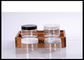 Przezroczysty pusty kosmetyczny kremowy słoik PET 50g Małe doniczki kosmetyczne Odporny na niskie temperatury dostawca