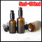 Brązowy olejek do butelek z zakraplaczem, szklany, czarny, do balsamu kosmetycznego dostawca