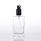 Płaskie, kwadratowe szklane butelki perfum w sprayu Metallic Pump 50ml Pojemność dostawca