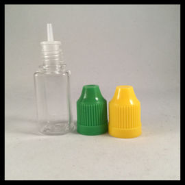 Chiny Przezroczyste plastikowe butelki z zakraplaczem PET Odporność na sitodruk na bazie 10 ml dostawca