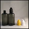 Butelki PET z kroplomierzem ciemnym 50 ml, czarne przezroczyste butelki z kroplomierzem do wyciskania dostawca