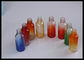 Pomarańczowa szklana butelka z gradientem 30 ml E Płynna szklana butelka z kroplomierzem dostawca