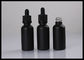 Matowe czarne matowe szklane butelki olejków eterycznych Kosmetyczne pojemniki z płynem dostawca